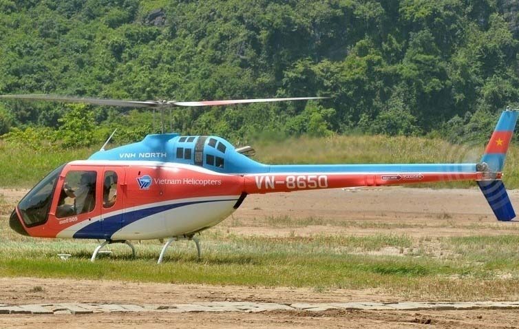 Bảo hiểm PVI hoàn tất chi trả bồi thường toàn bộ thân trực thăng Bell 505
