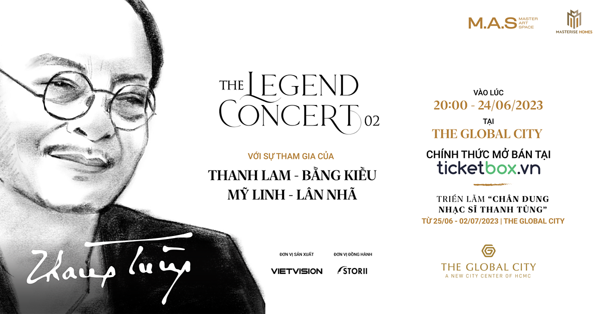 “The Legend Concert 02 - nhạc sĩ Thanh Tùng”, huyền thoại của những bản tình ca Việt