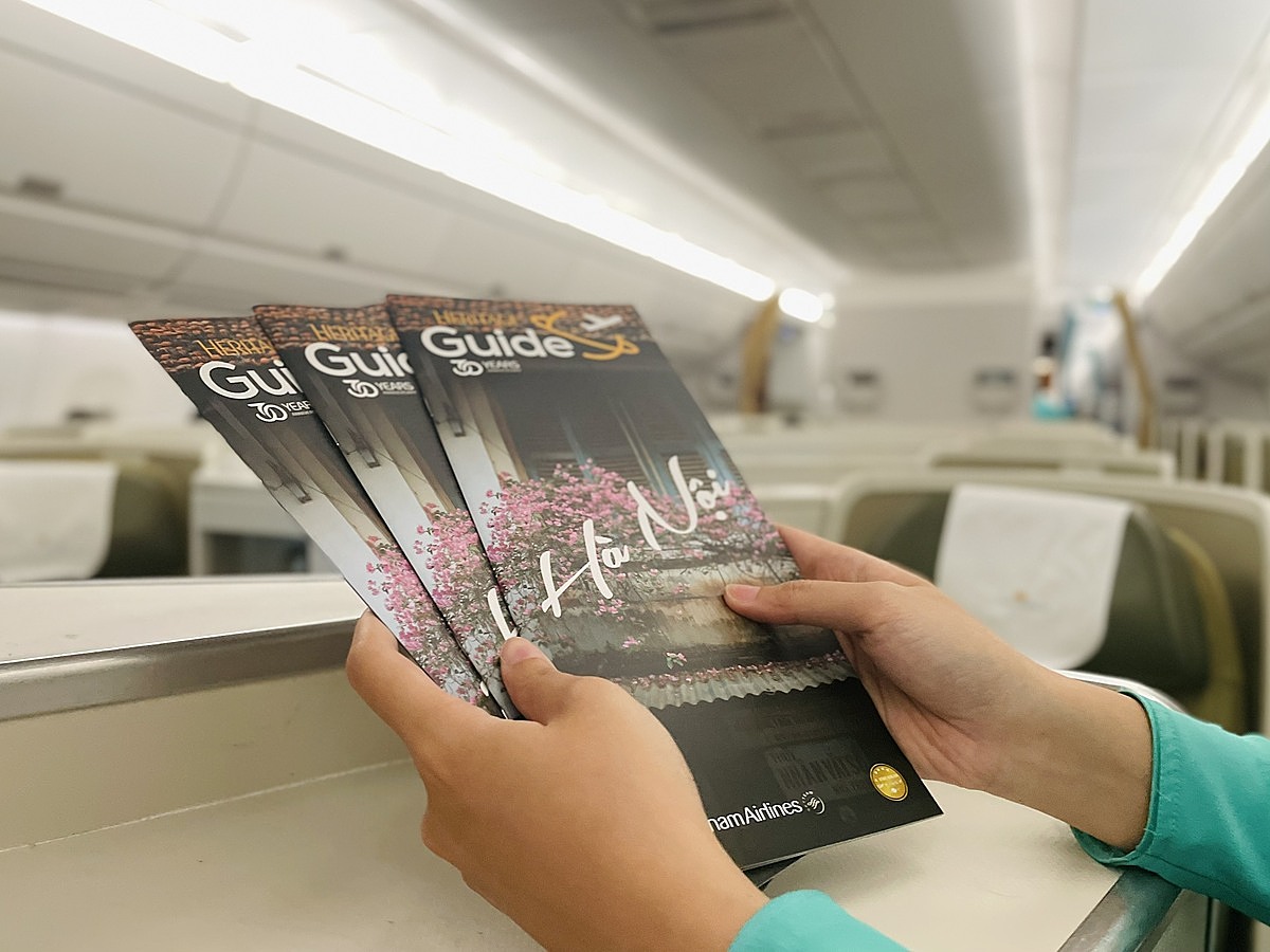 Vietnam Airlines ra mắt cẩm nang du lịch Heritage Guide