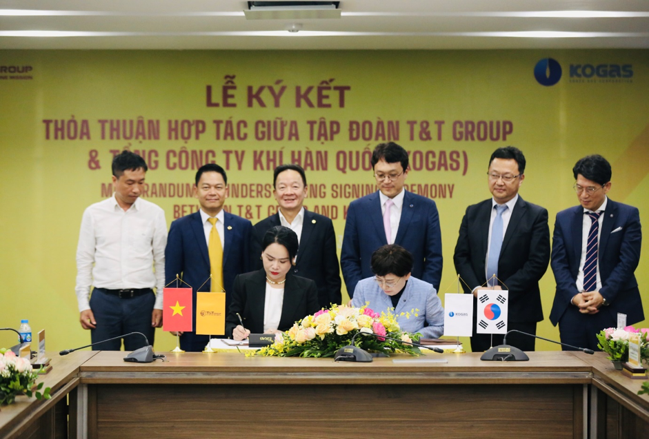T&T Group 'bắt tay' với các đối tác hàng đầu Hàn Quốc phát triển dự án LNG và hydrogen tại Việt Nam