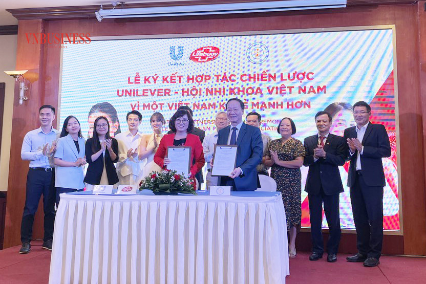 Unilever và Hội Nhi Khoa Việt Nam hợp tác 'Vì một Việt Nam khoẻ mạnh hơn'