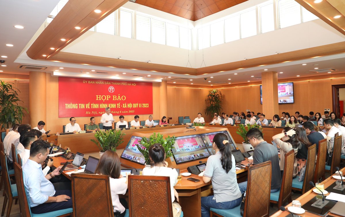 Hà Nội: Tăng trưởng GRDP 6 tháng đầu 2023 đạt 5,97%, dẫn đầu cả nước về thu hút FDI