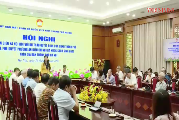 TP. Hà Nội: Tăng giá nước sạch đi kèm nâng cao chất lượng phục vụ người dân
