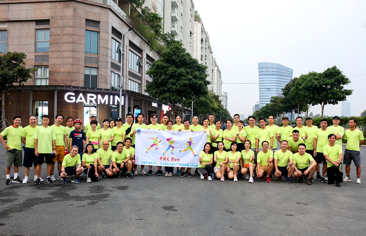PV GAS PMC hoàn thành Giải chạy PMC RUN - Step by step