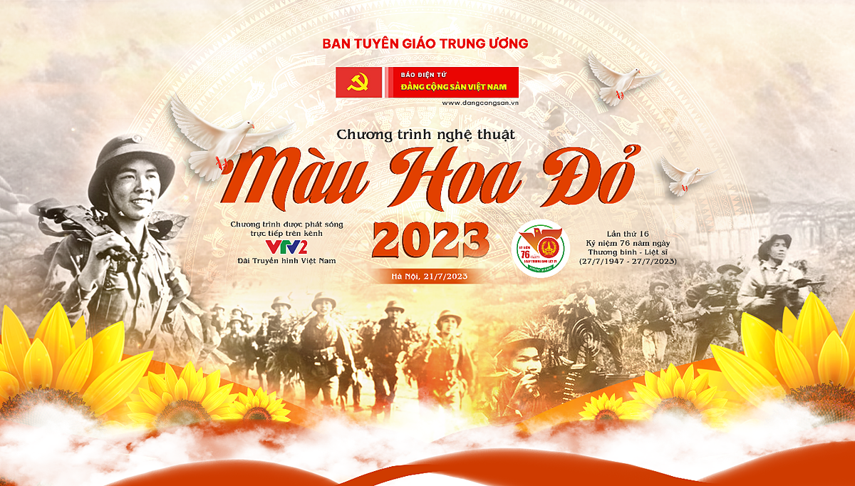 Lan tỏa hành trình 16 năm “Màu hoa đỏ”