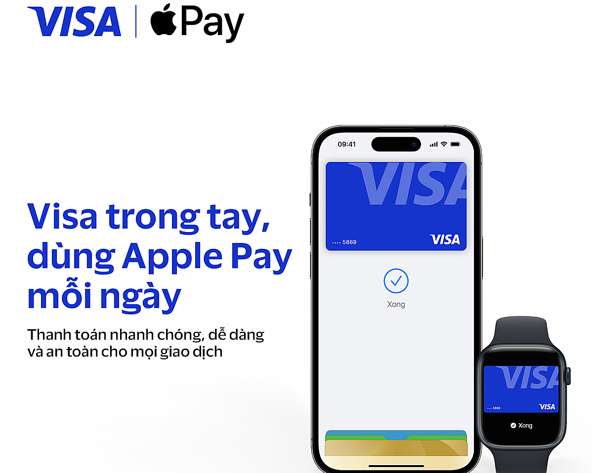 Visa giới thiệu Apple Pay đến chủ thẻ tại Việt Nam