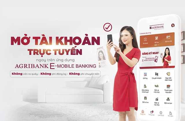 Đăng ký Agribank E-Mobile Banking: Cơ hội sở hữu nhiều phần quà giá trị lớn