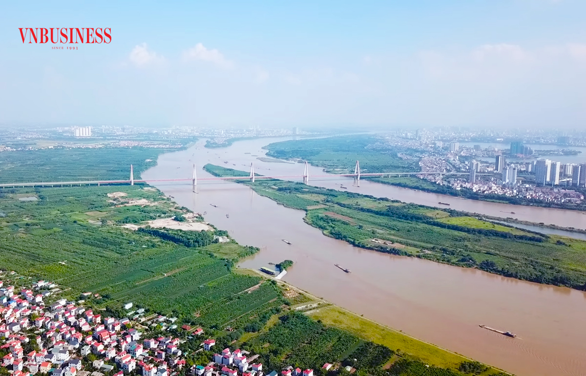 Định hình Hà Nội xanh, thông minh quanh trục cảnh quan sông Hồng