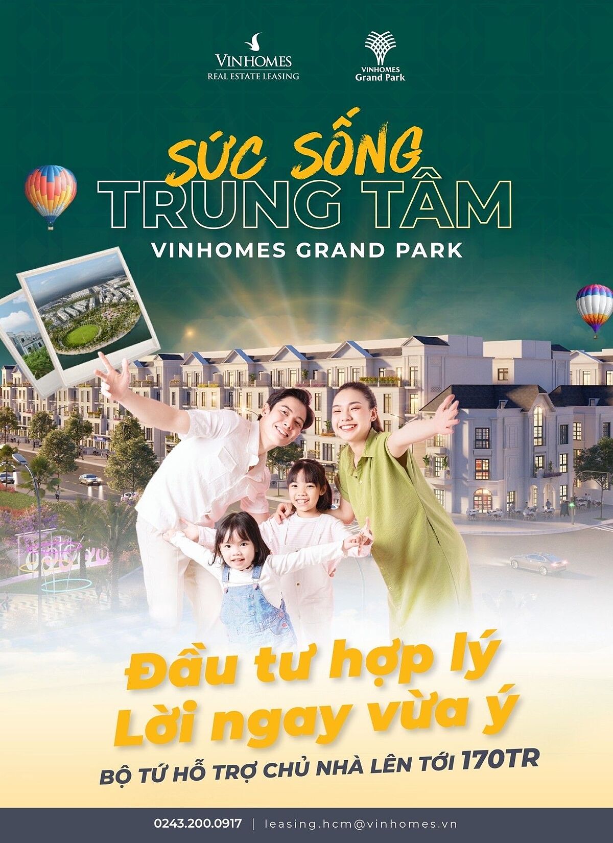 Vinhomes đồng hành cùng chủ sở hữu và khách thuê tại Vinhomes Ocean Park 1 và Vinhomes Grand Park