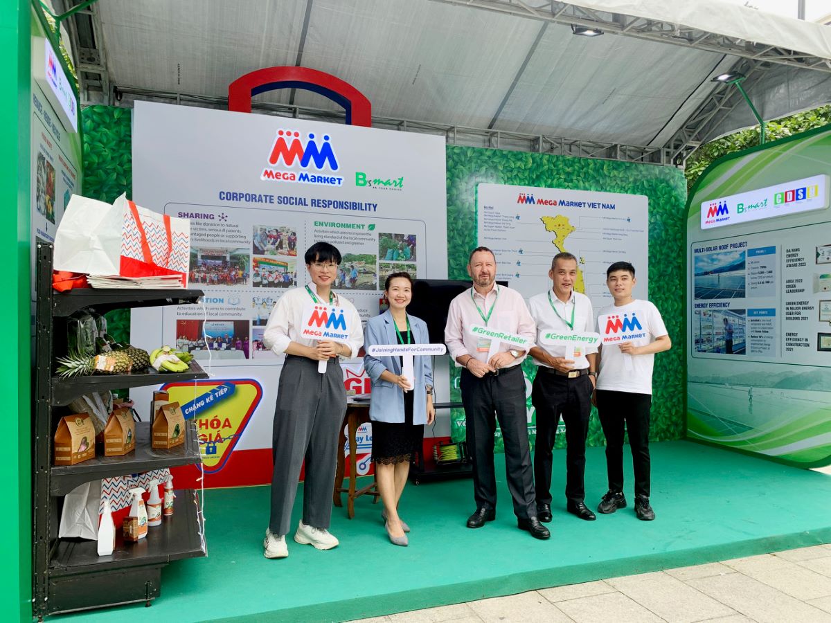 MM Mega Market nhận danh hiệu Doanh nghiệp Xanh 2023