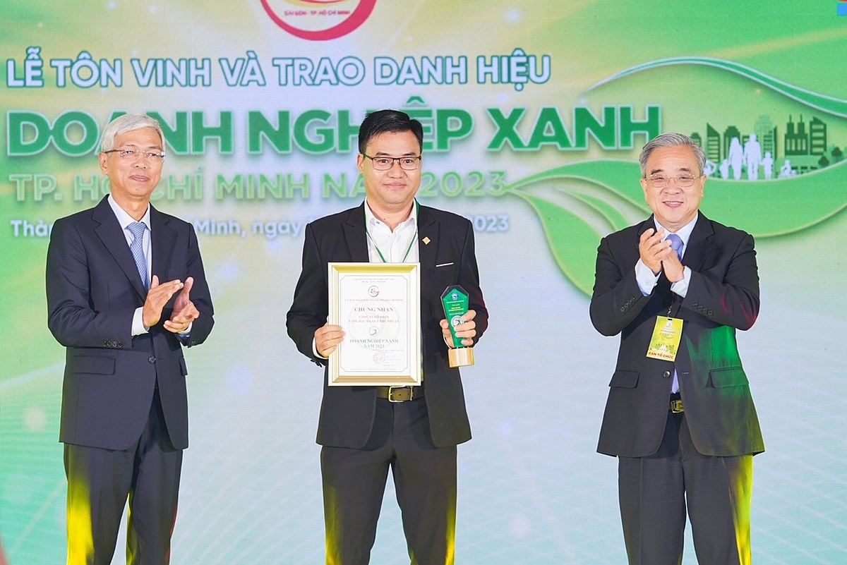 PNJ nhận danh hiệu 'Doanh nghiệp xanh TP.HCM 2023'