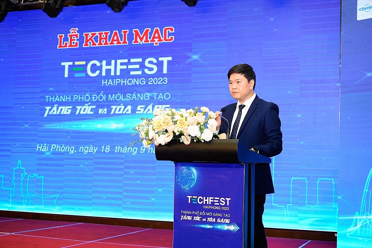 Gần 500 sản phẩm công nghệ tham gia Techfest HaiPhong 2023