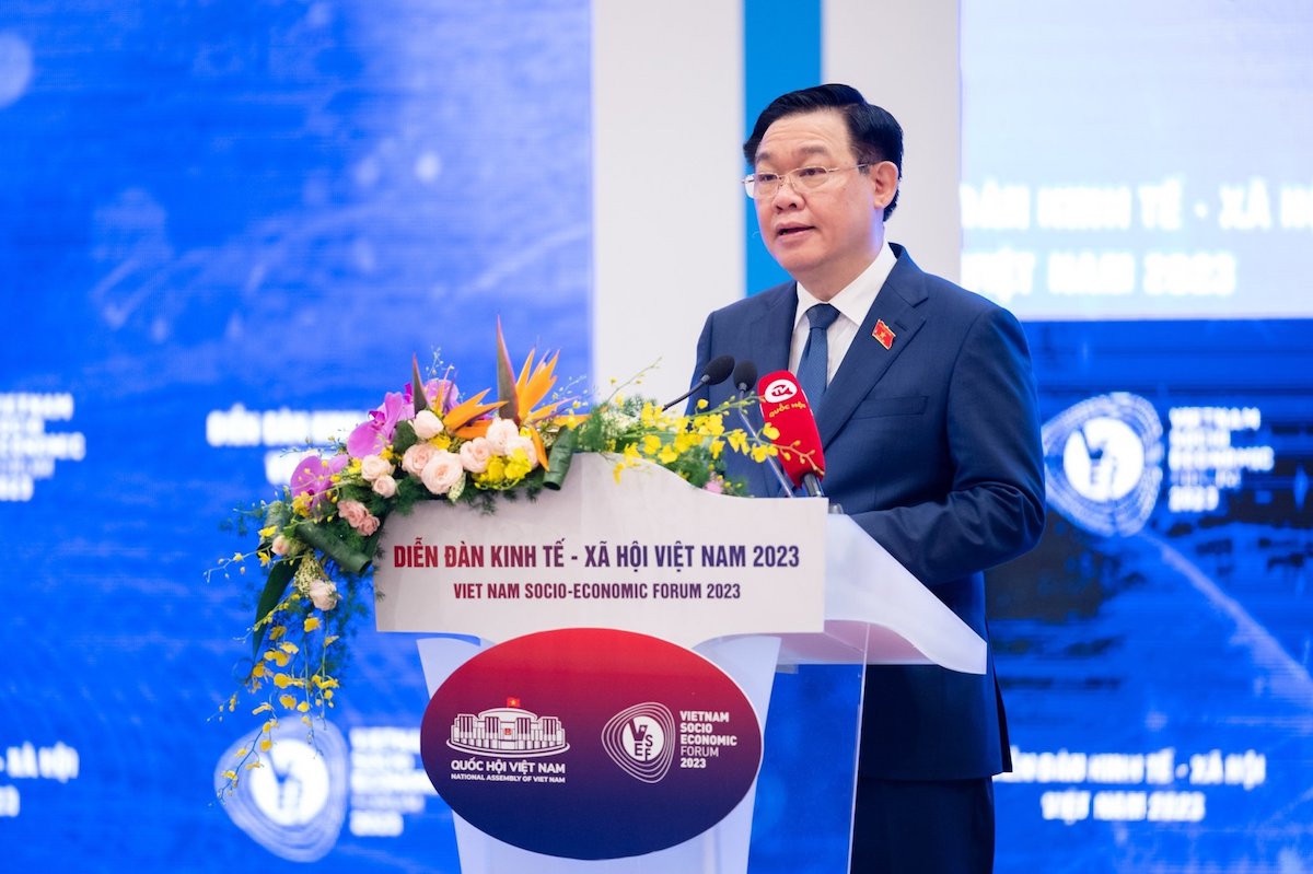 Chủ tịch Quốc hội: Việt Nam cơ bản đã vững vàng vượt qua 'những cơn gió ngược'