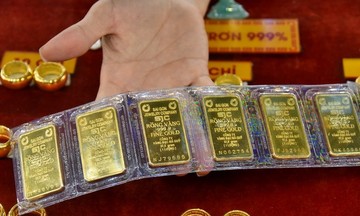 Giá vàng nhẫn đang tăng nhanh hơn vàng miếng