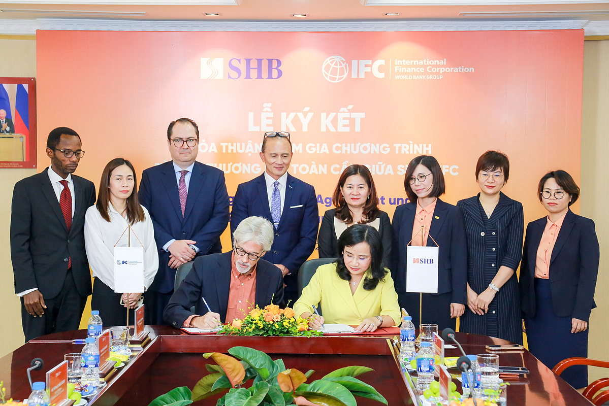 SHB tham gia Chương trình Tài trợ Thương mại Toàn cầu của IFC với hạn mức 75 triệu USD