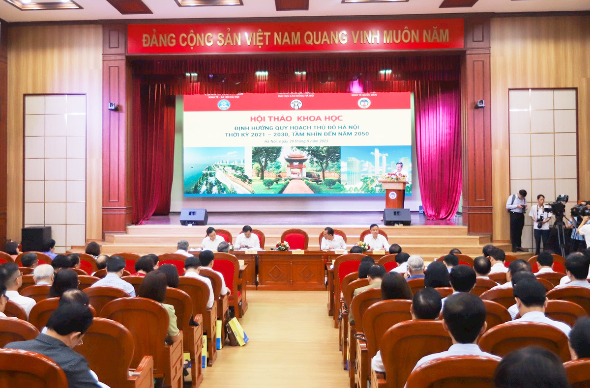Tiếp thu tinh hoa, trí tuệ của giới học thuật để hoàn thiện Quy hoạch Thủ đô