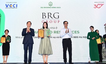 Giải thưởng &#039;Dự án đáng sống năm 2023&#039; vinh danh nhiều sản phẩm và dịch vụ trong hệ sinh thái Tập đoàn BRG