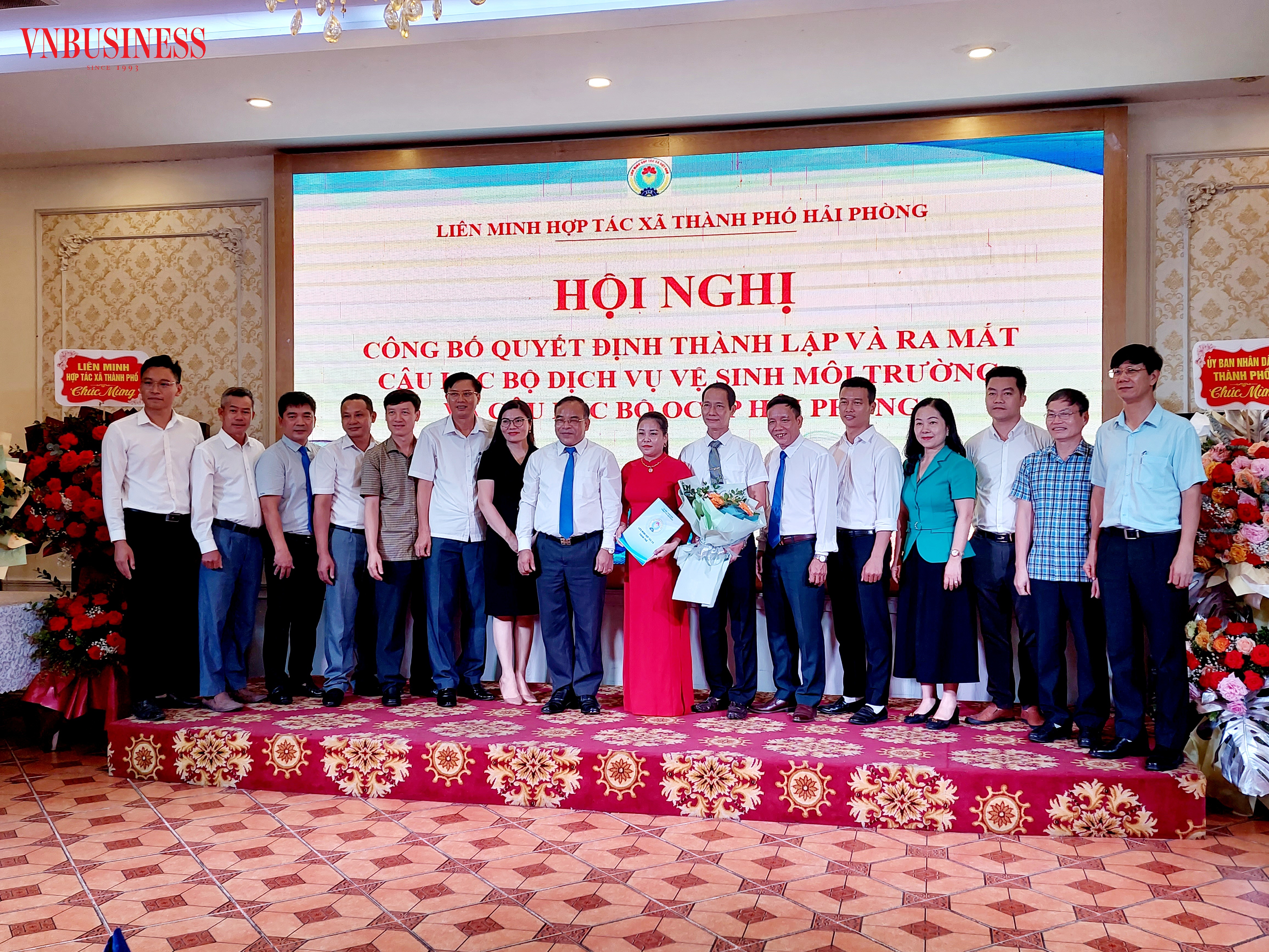 Liên minh HTX TP Hải Phòng ra mắt 2 CLB theo nhóm ngành