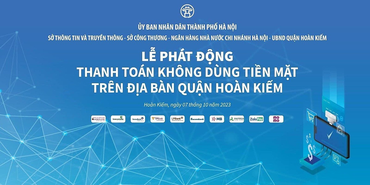 Phát động thanh toán không dùng tiền mặt trên địa bàn quận Hoàn Kiếm