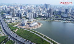 Diện mạo cung thiếu nhi hơn 1.300 tỉ đồng ở Hà Nội dần “lộ diện” sau gần 2 năm thi công