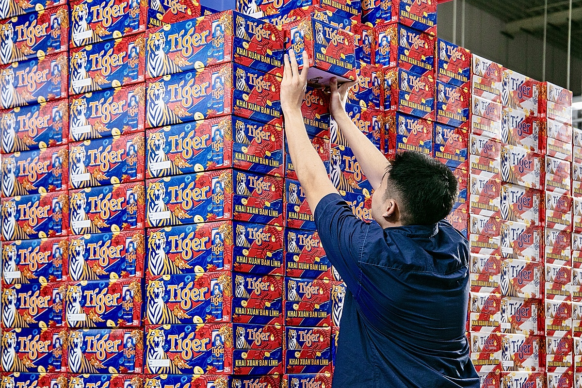 Tiger Beer ra mắt sản phẩm Tiger lon cao mới