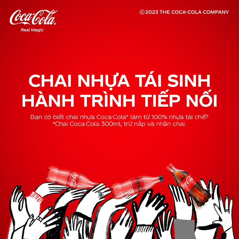 Coca-Cola triển khai chương trình 'Chai nhựa tái sinh, hành trình tiếp nối' tại Việt Nam