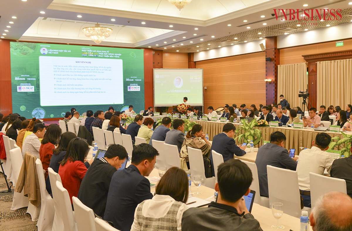 Nâng cao vai trò của kinh tế HTX trong thúc đẩy nông nghiệp phát triển bền vững