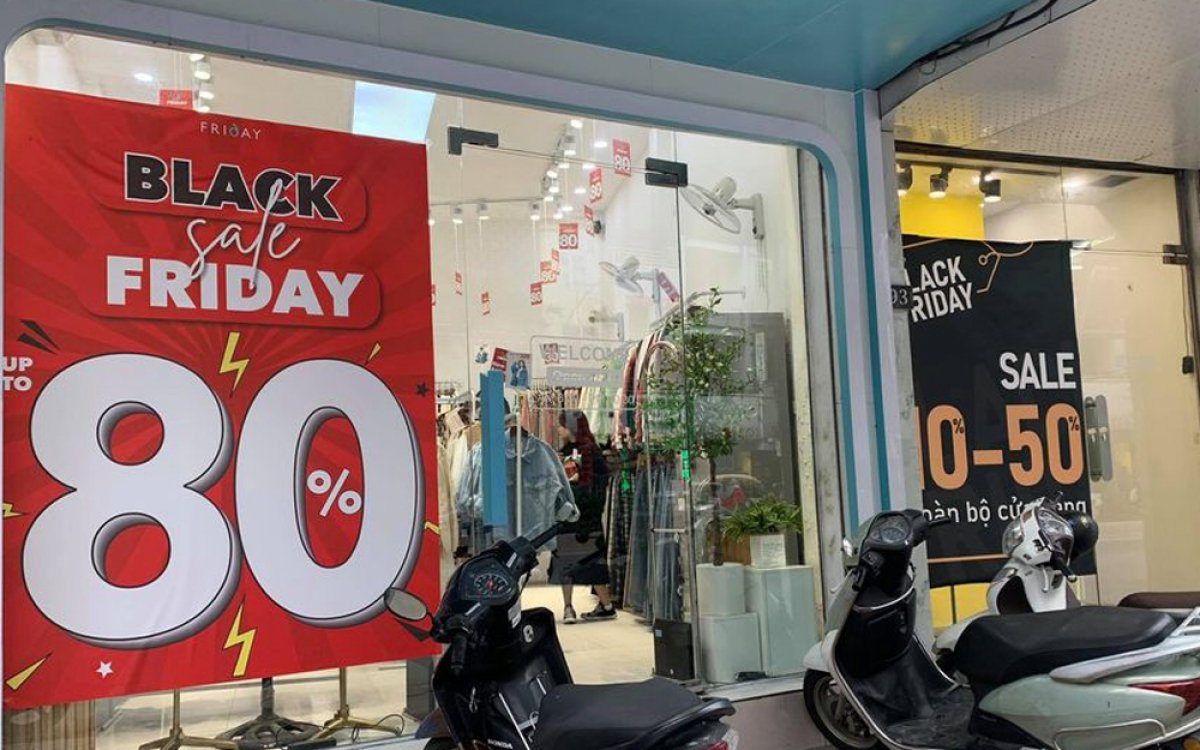 Xu hướng tiêu dùng thay đổi dịp Black Friday