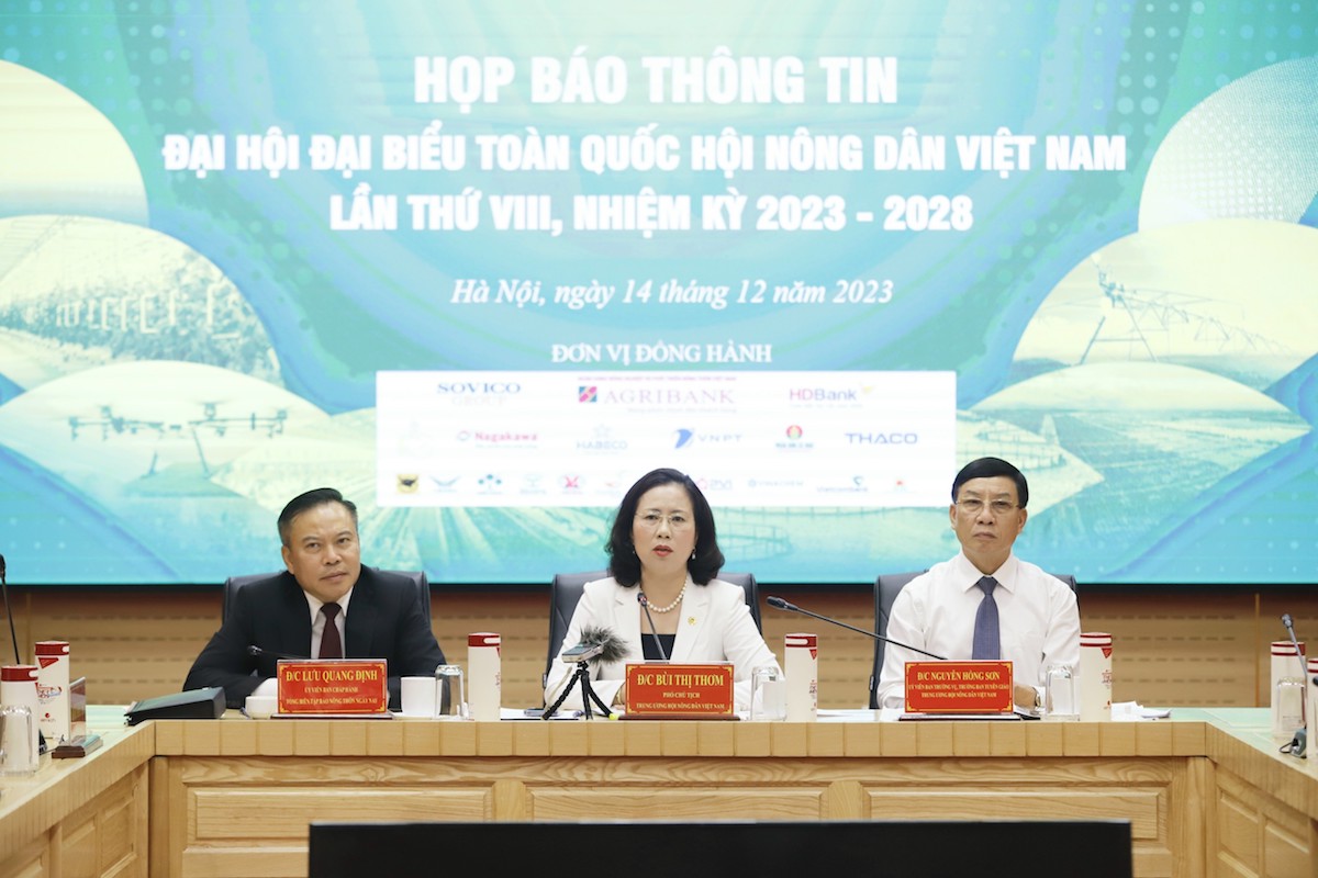 Sắp diễn ra Đại hội Đại biểu toàn quốc Hội Nông dân Việt Nam lần thứ VIII