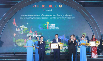 Coca-Cola được vinh Top 3 Doanh nghiệp phát triển bền vững tại Việt Nam năm 2023