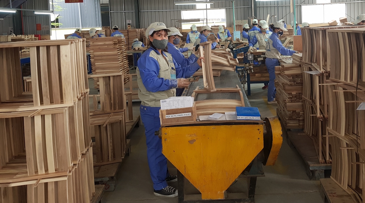 Kim ngạch xuất khẩu gỗ năm 2023 ước đạt 13,5 tỷ USD, giảm 15,5% so với năm 2022