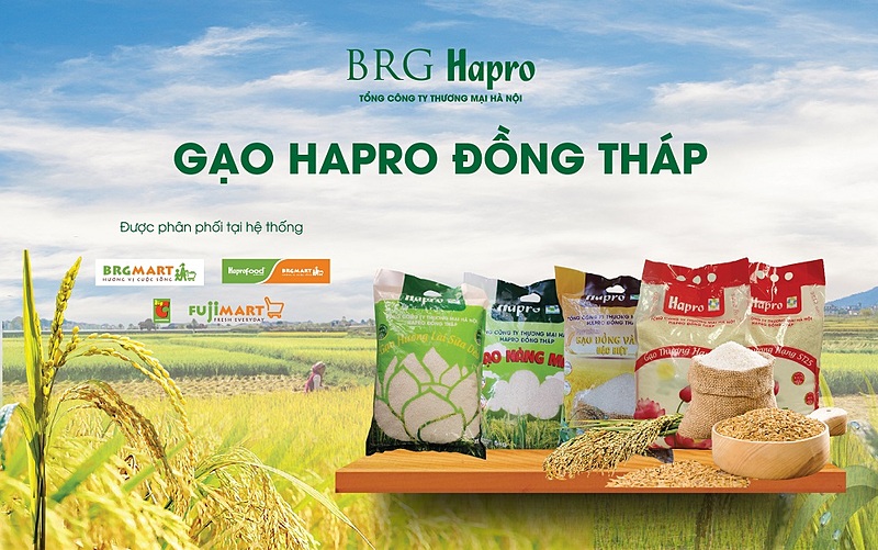 Gạo Hapro Đồng Tháp, tự hào thương hiệu Quốc Gia
