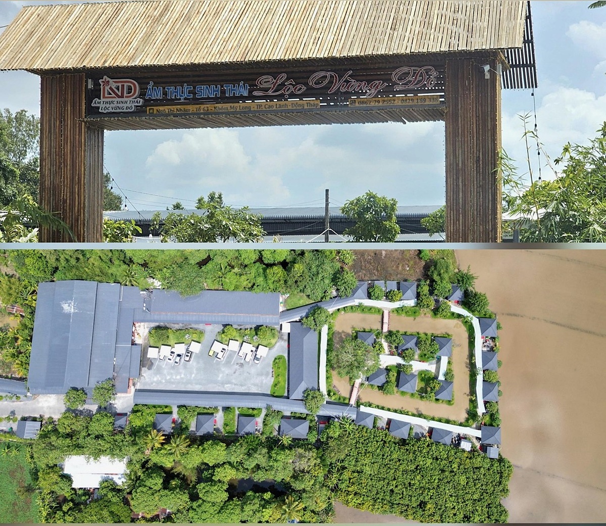 TP. Cao Lãnh, Đồng Tháp: Loạt nhà hàng xây dựng trái phép trên đất nông nghiệp
