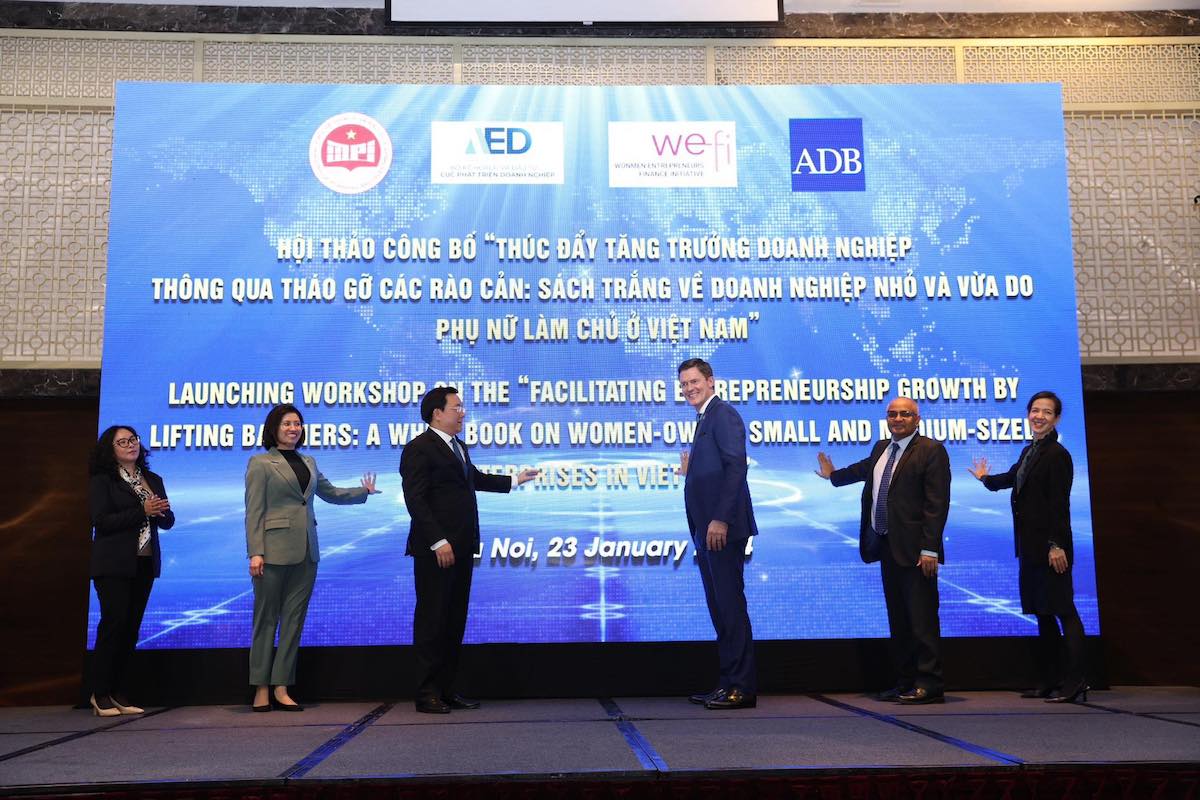 Khoảng 20% doanh nghiệp nhỏ và vừa là do phụ nữ làm chủ