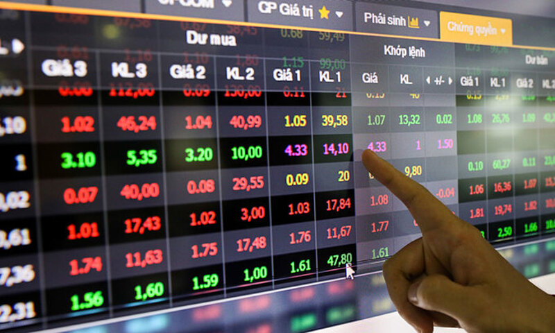 Cổ phiếu chứng khoán tỏa sáng, VN-Index lấy lại những gì đã mất