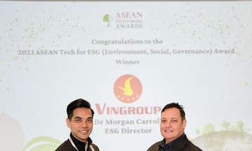 Vingroup giành giải thưởng công nghệ bền vững Asean 2023