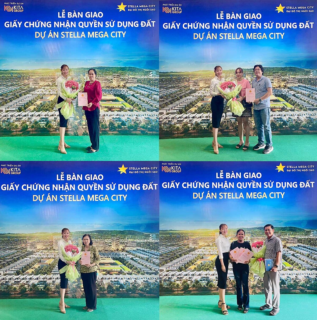 KITA Group bàn giao Chứng nhận quyền sử dụng đất tại “Đại đô thị ngôi sao”