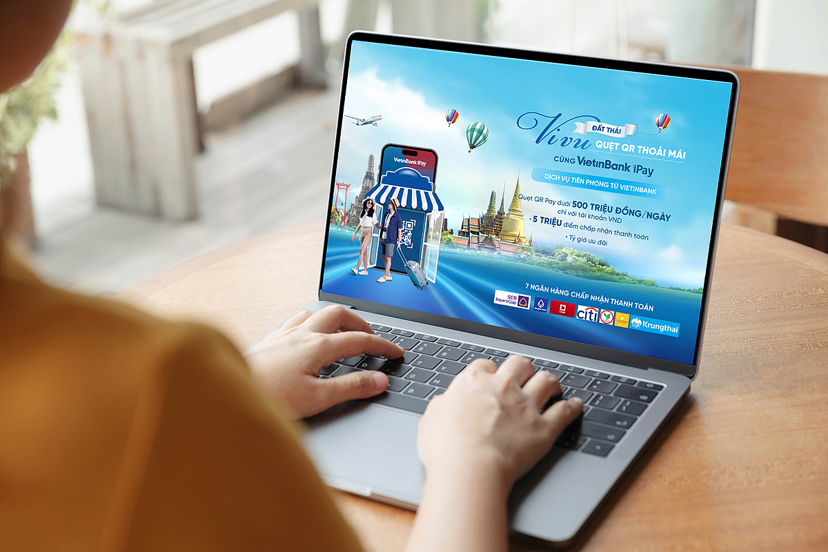 VietinBank triển khai dịch vụ thanh toán xuyên biên giới cho khách hàng du lịch Thái Lan