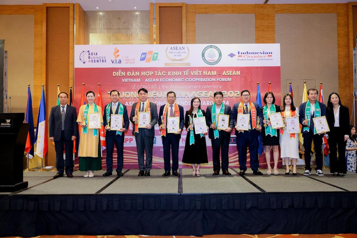 Vinh danh 100 thương hiệu mạnh ASEAN 2024