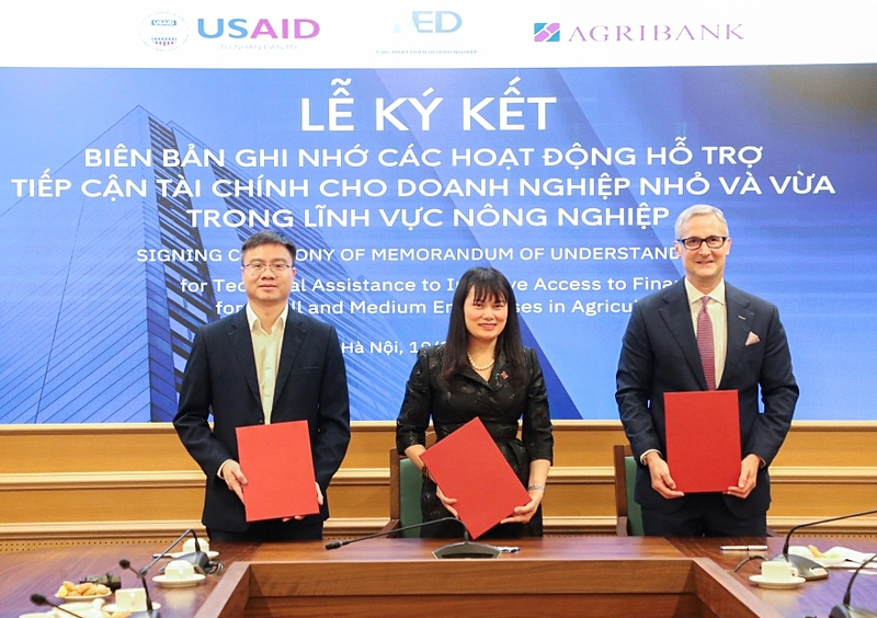 Agribank hợp tác tăng cường hỗ trợ doanh nghiệp nhỏ và vừa trong lĩnh vực nông nghiệp tiếp cận tài chính