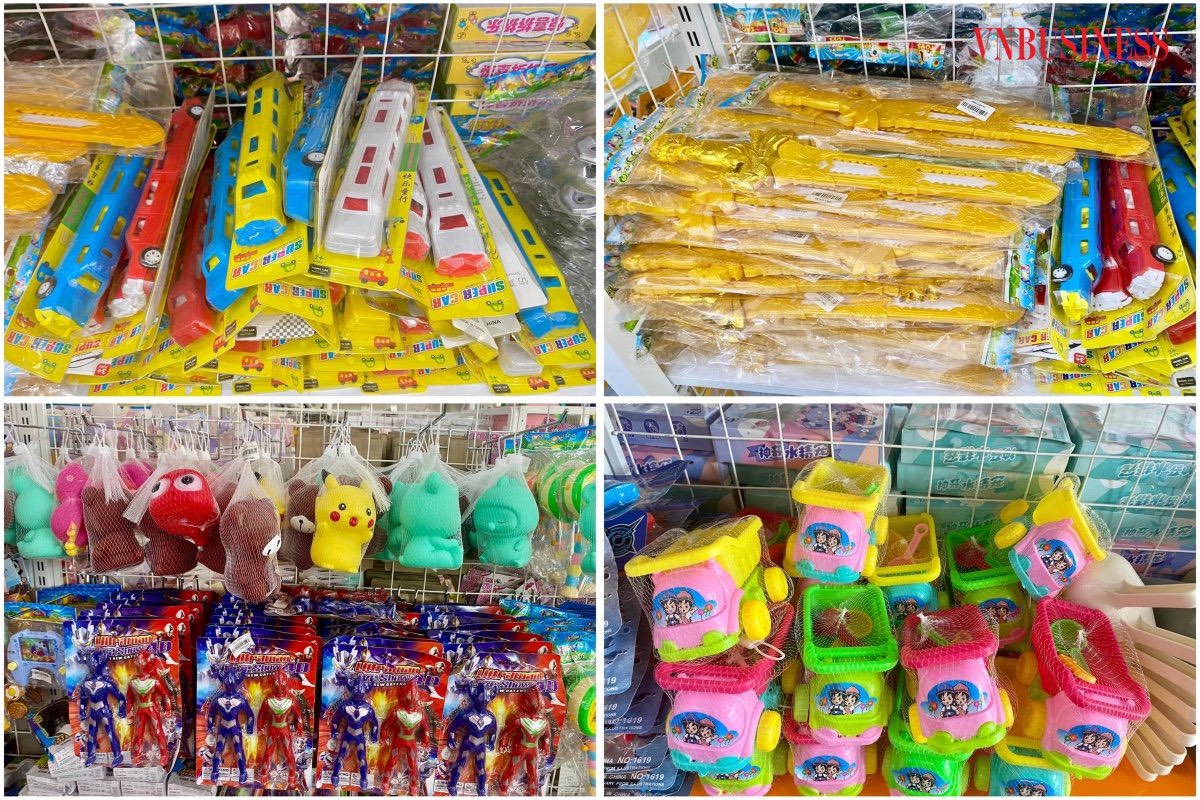 Thị trường đồ chơi trẻ em trước thềm 1/6: Cẩn trọng với hàng kém chất lượng