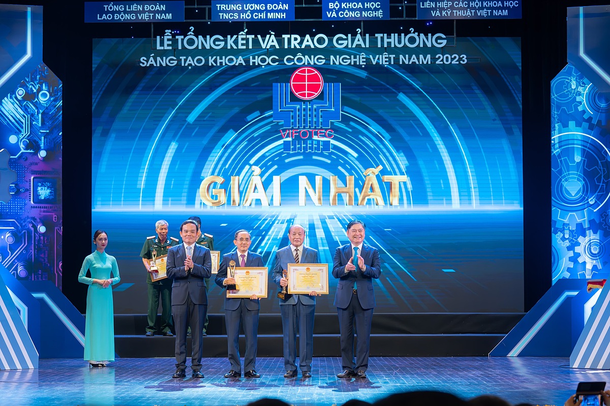 Tập đoàn Phenikaa đạt giải nhất lĩnh vực vật liệu tại giải thưởng sáng tạo khoa học công nghệ Việt Nam lần thứ 29