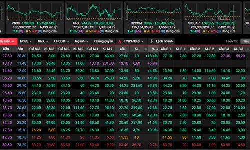 Chứng khoán phiên cuối tuần 7/6: Thị trường ảm đạm, cổ phiếu Vận tải biển 'nổi sóng' kéo VN-Index tăng thêm hơn 4 điểm