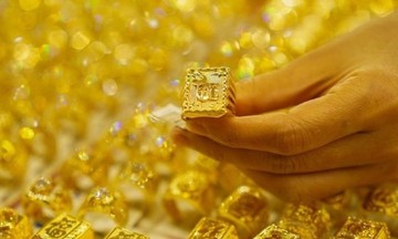 Giá vàng miếng vẫn ‘bất động’, vàng nhẫn quay đầu giảm mạnh
