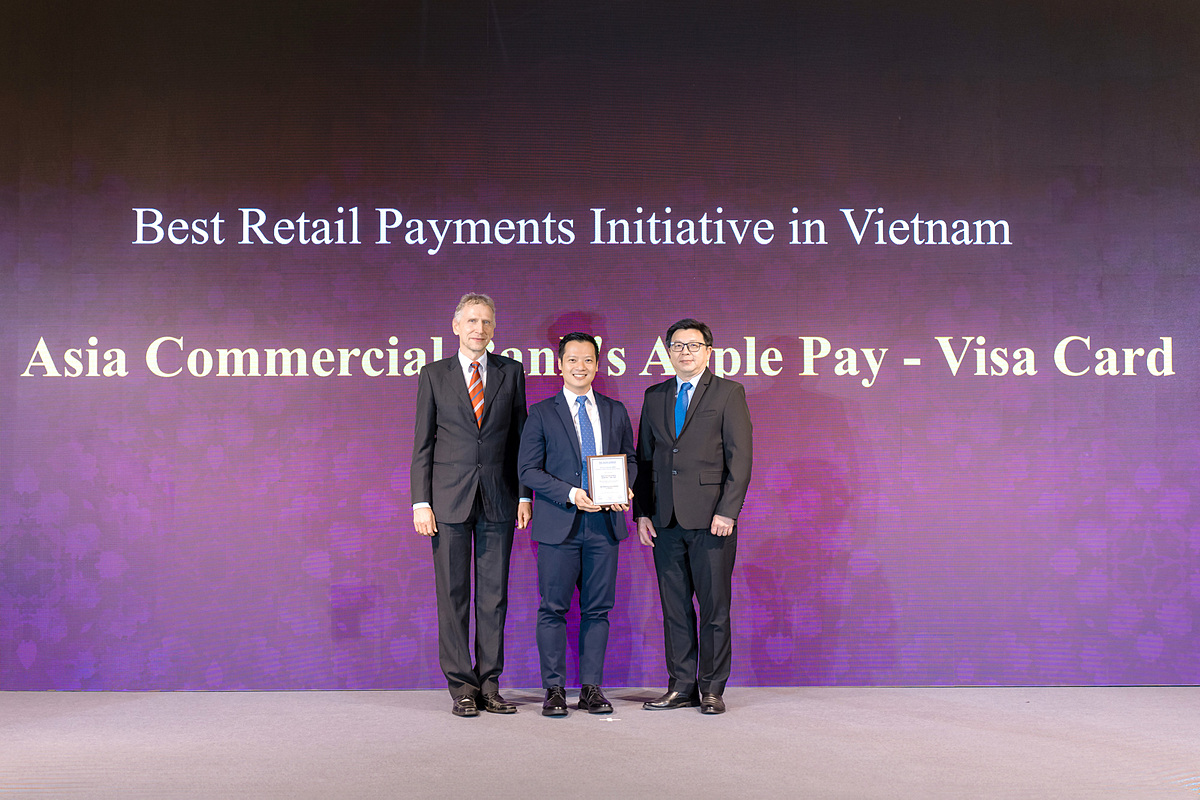 ACB: Ngân hàng ứng dụng công nghệ thanh toán Apple Pay tốt nhất