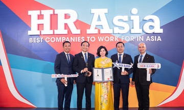 NCB lần thứ 2 được HR Asia Awards vinh danh “Nơi làm việc tốt nhất Châu Á”