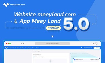 Meeyland.com 5.0 tích hợp Meey Value, Meey Map, đăng tin 3D với nhiều tính năng ưu việt