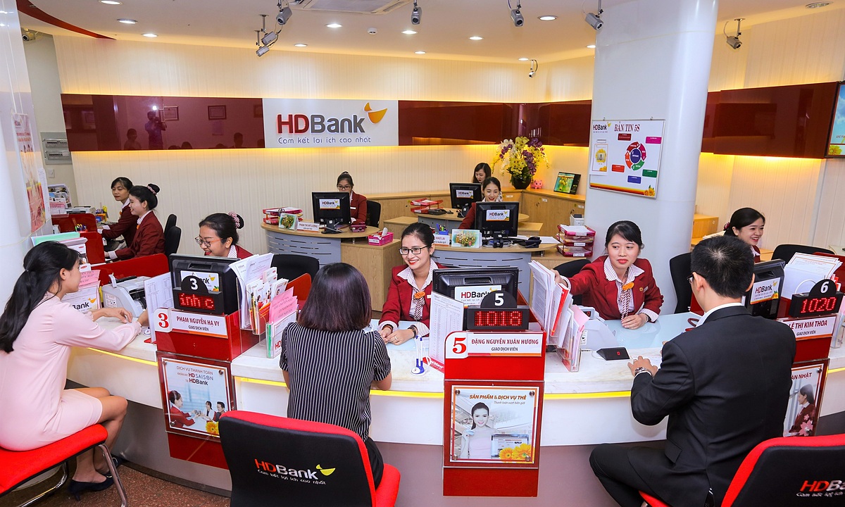Cổ phiếu của HDBank liên tục được khối ngoại ‘gom’ khối lượng lớn