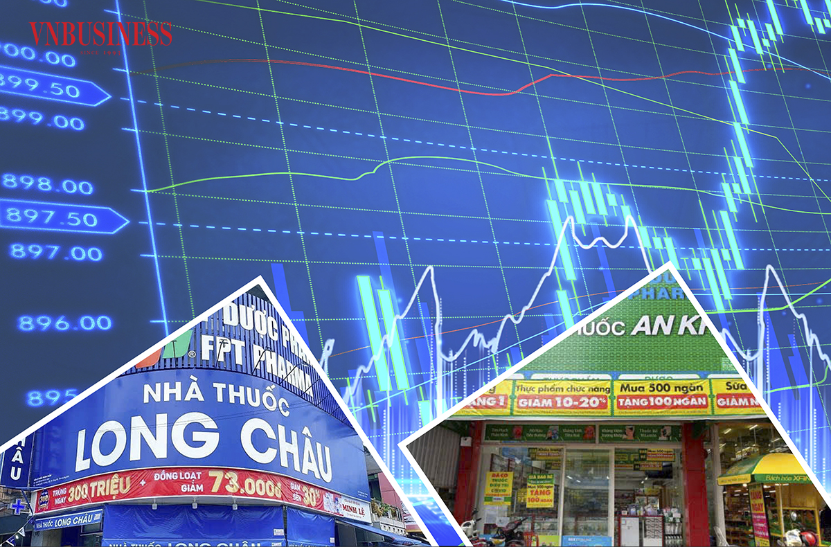 Trái chiều cuộc đua chuỗi nhà thuốc của 2 đại gia ngành bán lẻ