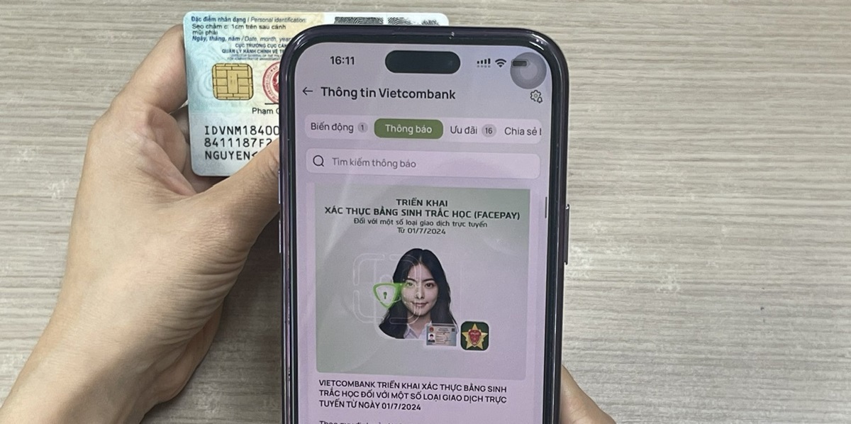 Chưa xác thực sinh trắc học, điều gì sẽ xảy ra với tài khoản khi giao dịch online từ 2025?
